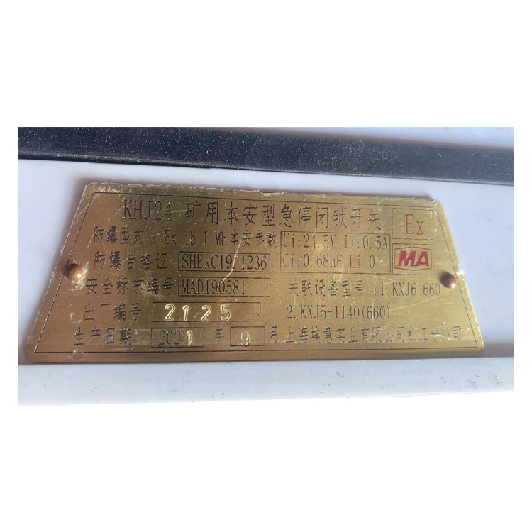 KHJ24礦用本安型急停閉鎖開關(guān)-上海埃意自動控制有限公司